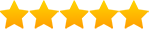 Rated 5 Stars by Our Clients!